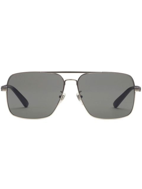 Gucci Eyewear - Navigator double-bridge sunglasses