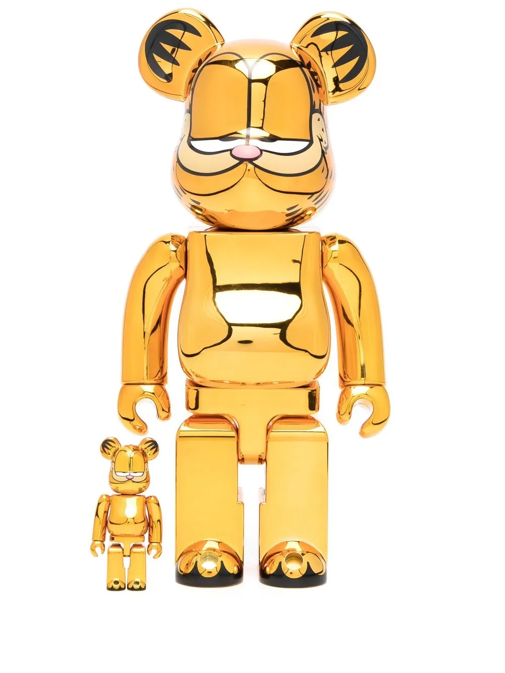 

Medicom Toy Be@rbrick Garfield figure set - Gold