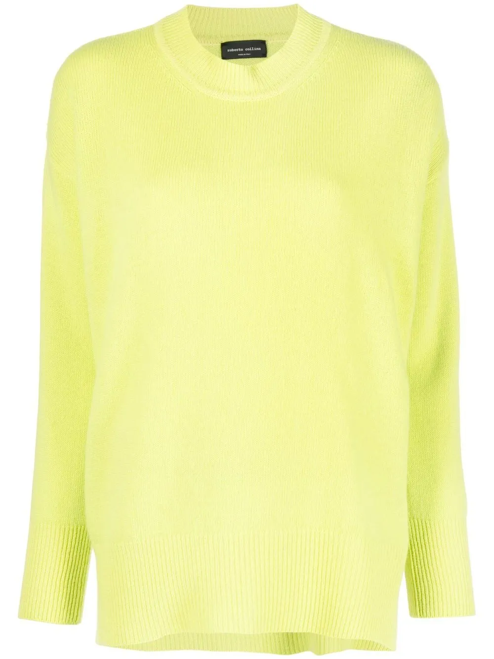 

Roberto Collina crew-neck long-sleeve jumper - Green