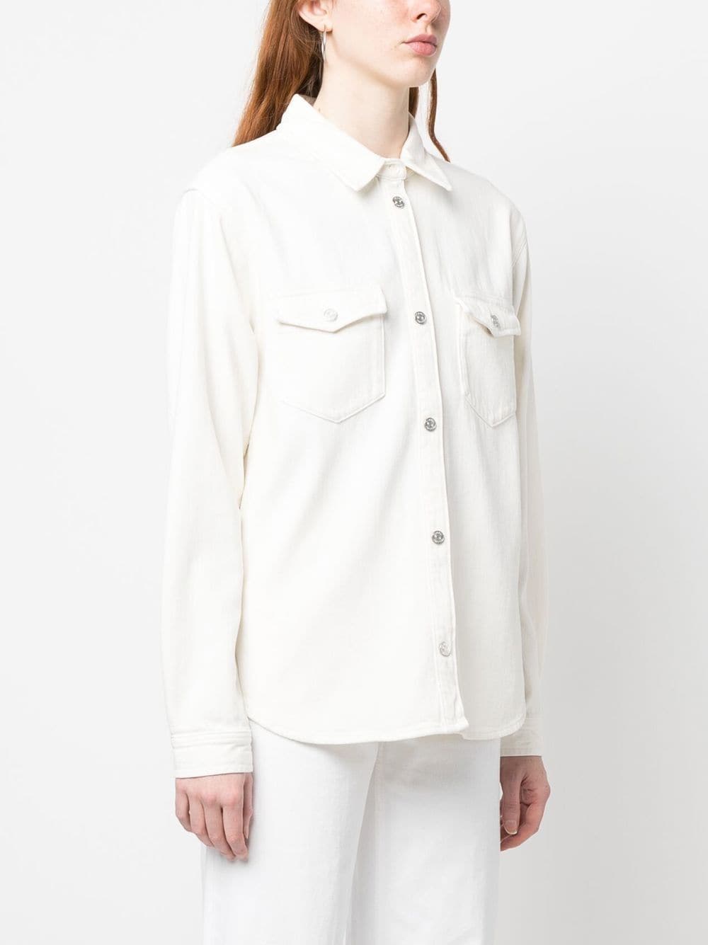 Shop Frame Button-up Shirt In White