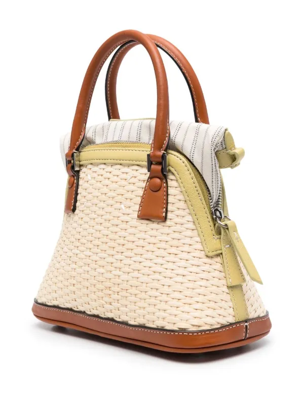 Maison Margiela 5AC Classique ラフィア ハンドバッグ Maison Margiela 5AC Classique ラフィア ハンドバッグ