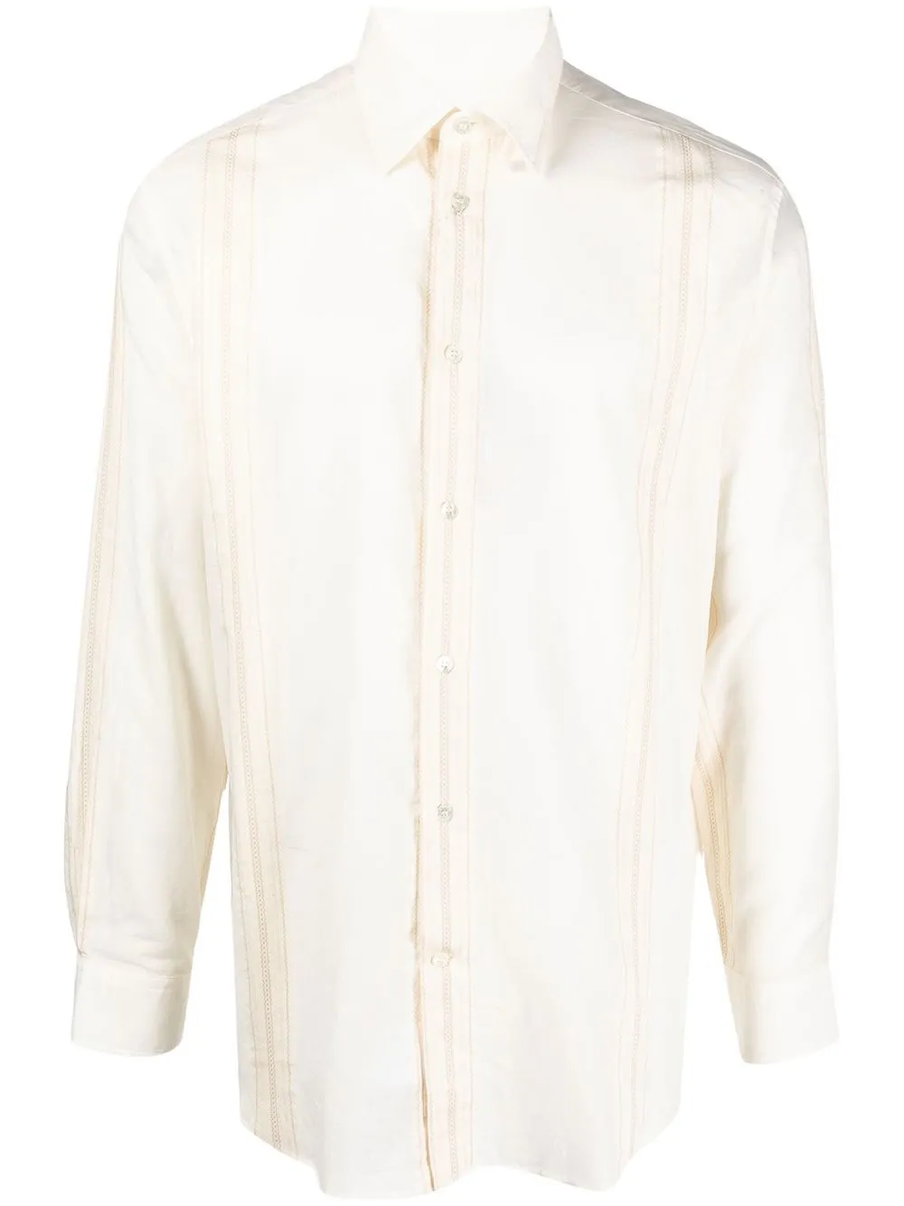 

ETRO cotton long-sleeve shirt - Neutrals