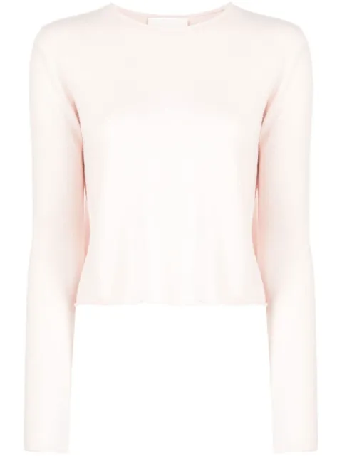 Lisa Yang round-neck knit jumper