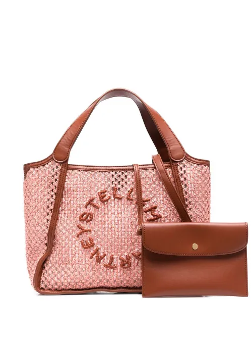 Sac cabas à logo brodé - Stella McCartney - Modalova