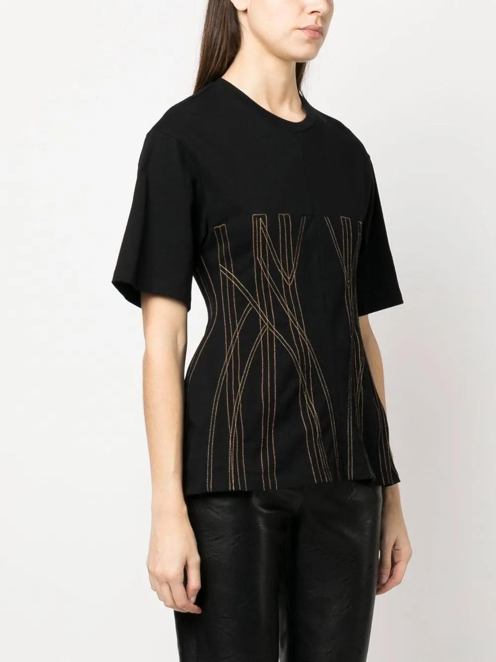 Stella McCartney ペプラム Tシャツ - Farfetch