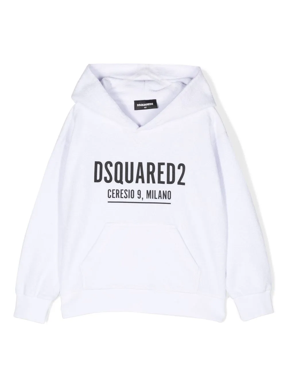 

Dsquared2 Kids hoodie con logo estampado - Blanco
