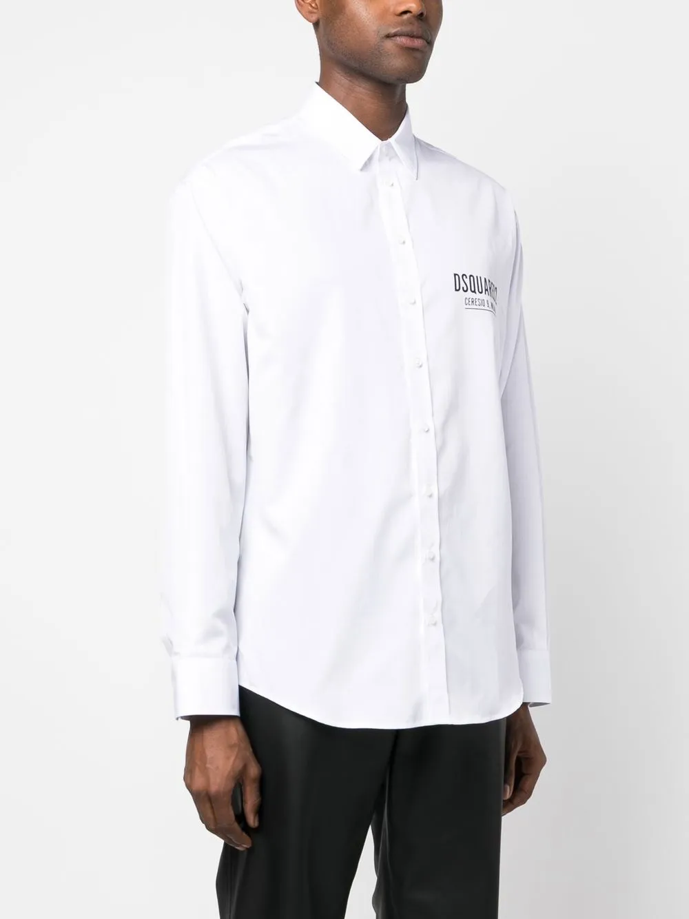 DSQUARED2 logo-print Cotton T-shirt - Farfetch