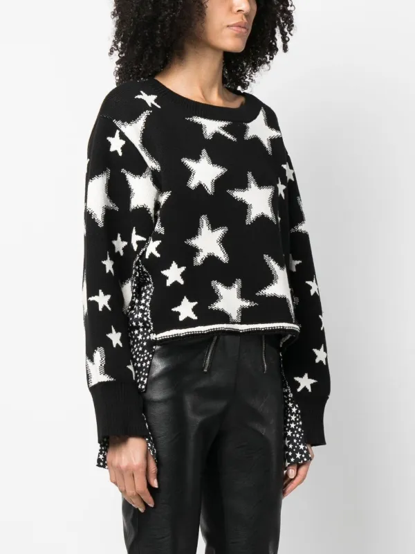 Stella McCartney スターモチーフ セーター | ブラック | FARFETCH JP