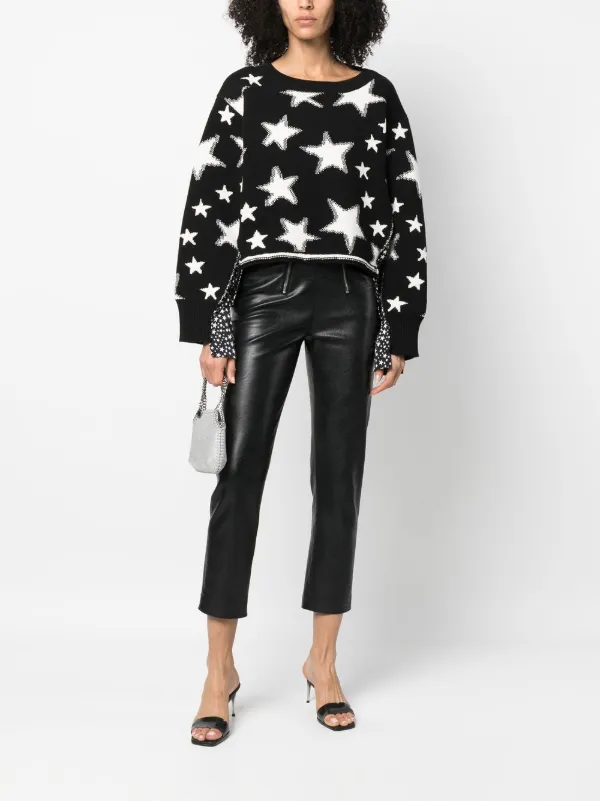 Stella McCartney スターモチーフ セーター | ブラック | FARFETCH JP