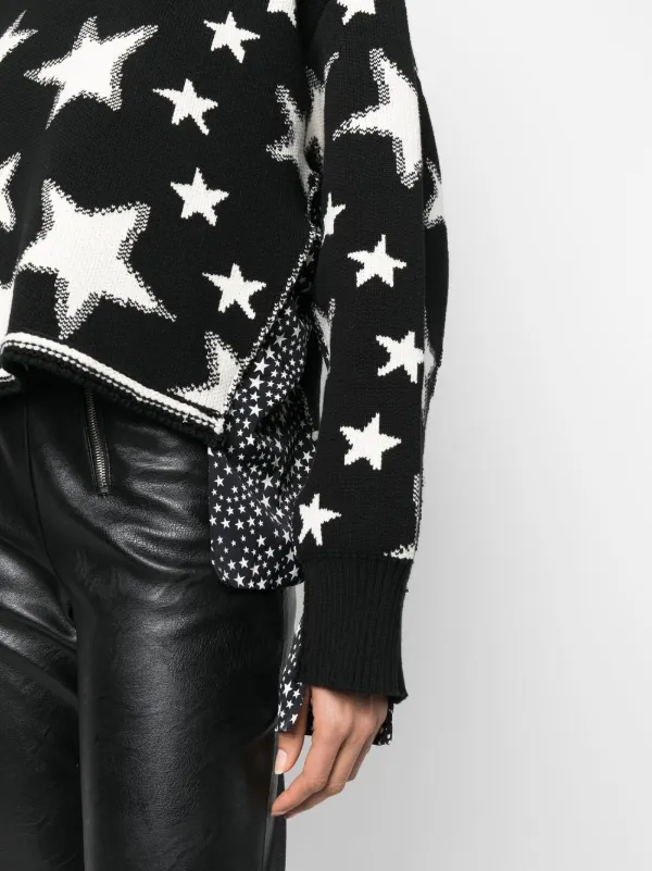 Stella McCartney スターモチーフ セーター | ブラック | FARFETCH JP