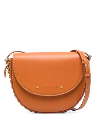 Stella McCartney チェーンディテール ショルダーバッグ | オレンジ