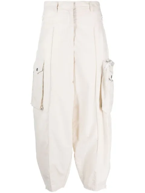 Stella McCartney balloon-leg cargo trousers