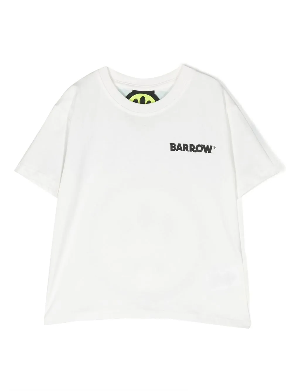 

Barrow kids logo-print short-sleeved T-shrt - White