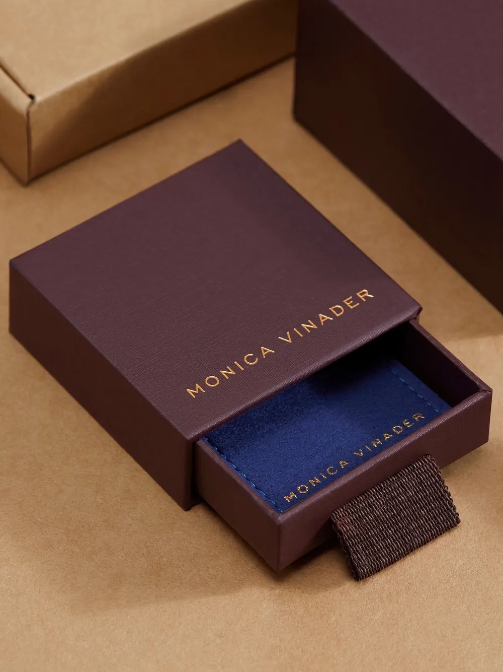 Monica Vinader Mini Creolen Mit Onyx In Gold