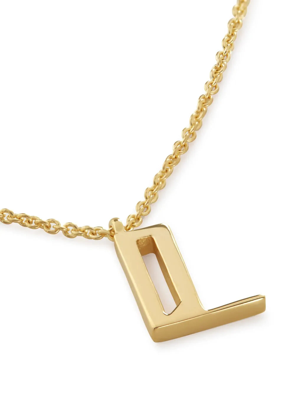 Gold l pendant online