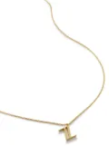 Monica Vinader alphabet Z-pendant necklace - Gold