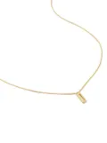 Monica Vinader Alphabet I pendant necklace - Gold