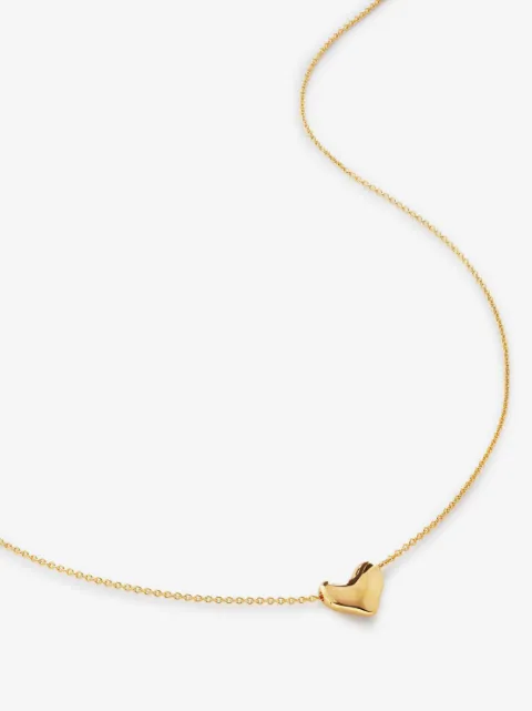 Monica Vinader heart-pendant necklace