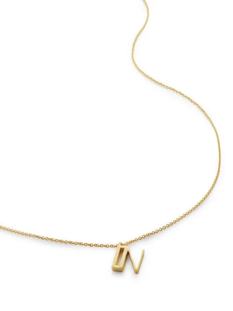 Monica Vinader Alphabet adjustable necklace