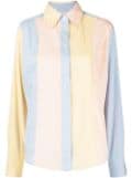 Rokh colour-block striped shirt - Multicolour