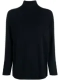 Emporio Armani high-neck cashmere jumper - Blue