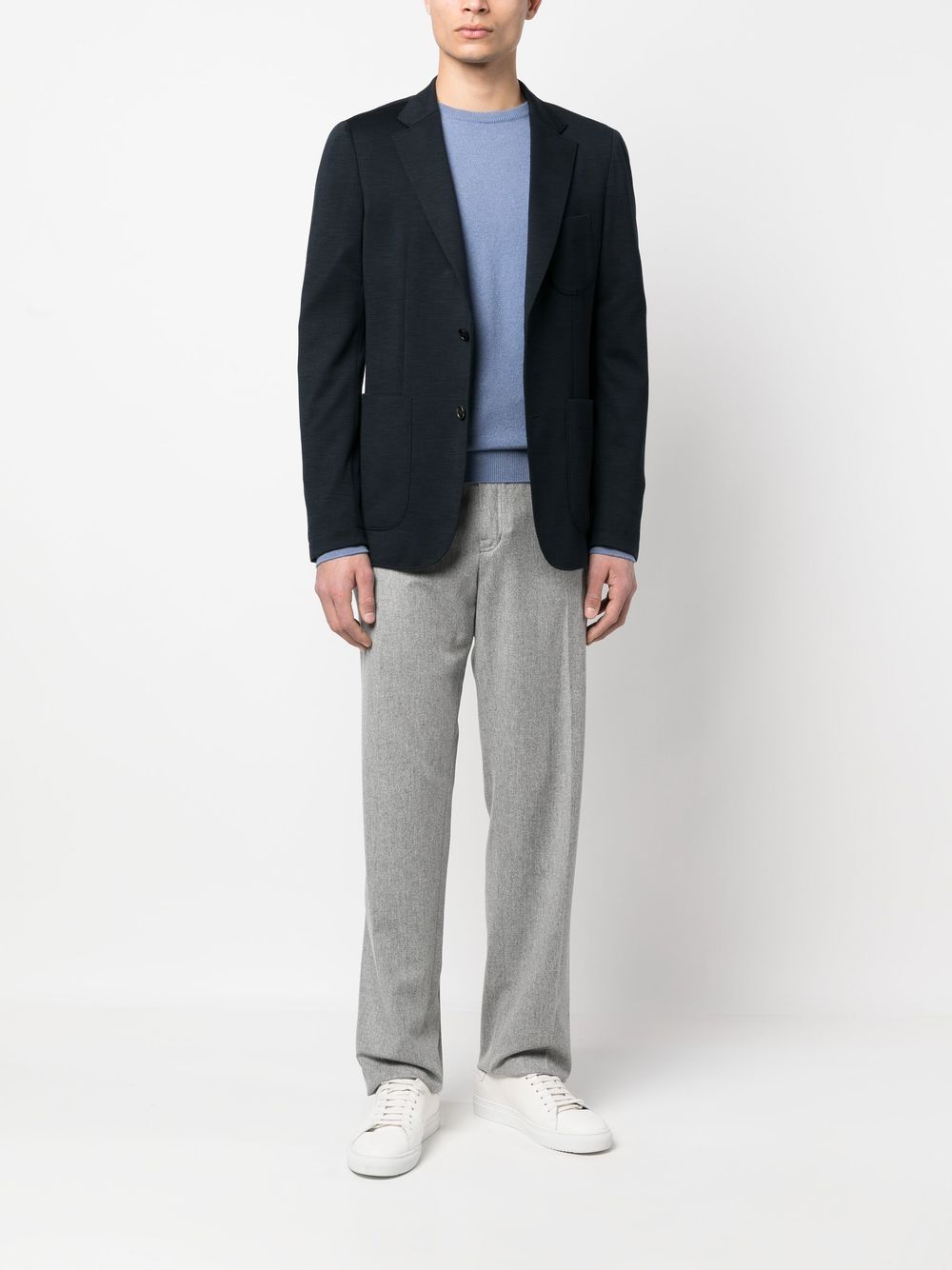 Zegna Straight broek - Grijs