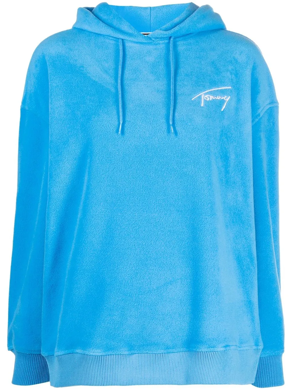 

Tommy Jeans hoodie con logo bordado - Azul