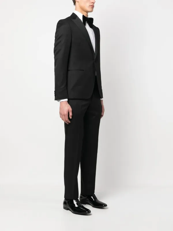 セール 国内 Zegna FARFETCH | Black | Suit single-breasted スーツ