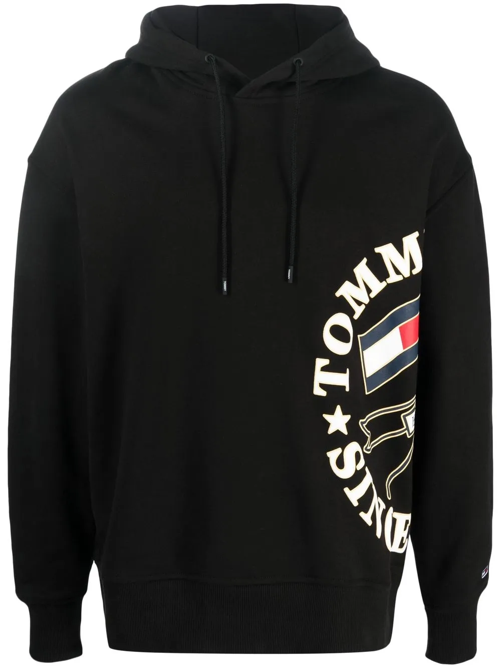 

Tommy Jeans hoodie con logo estampado - Negro