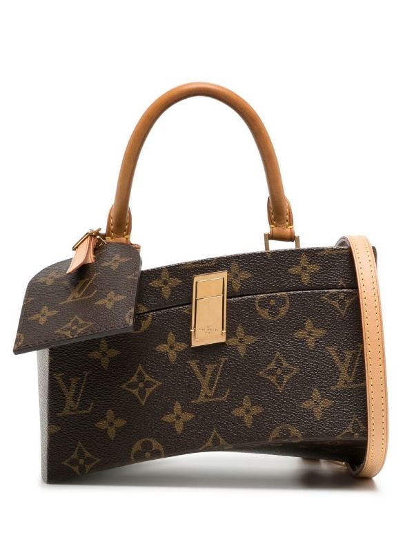 Louis Vuitton 2014 Pre-owned Monogram Twisted Box Two-Way Handbag - Brown