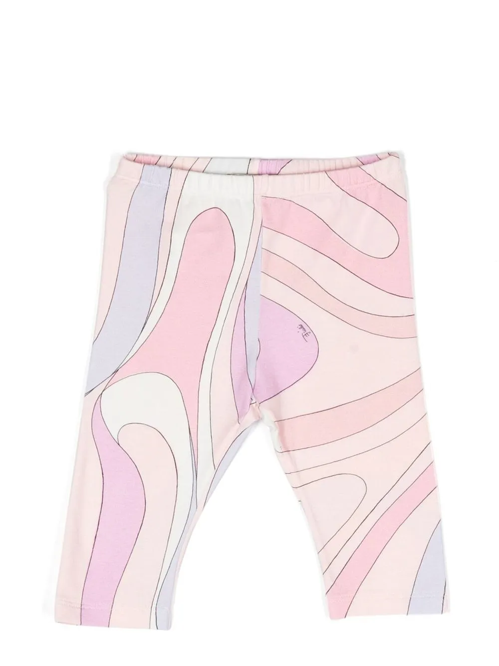 

PUCCI Junior swirl-print stretch-cotton leggings - Pink