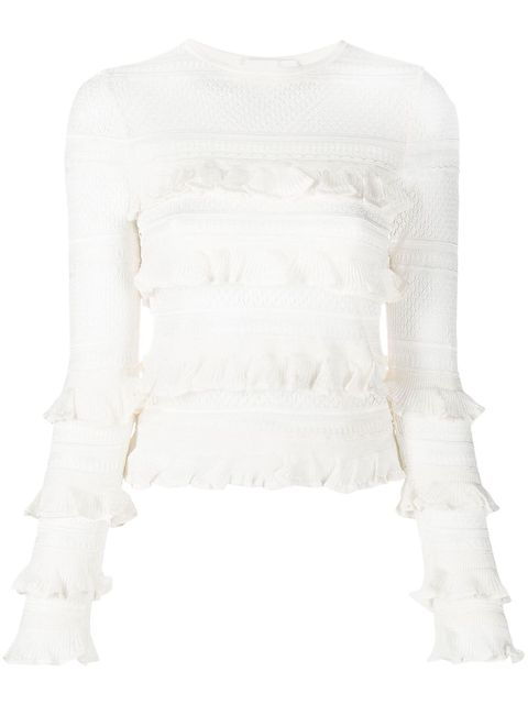 ZIMMERMANN Wonderland Frill ruffled top