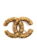 CHANEL Pre-Owned 1993 CC brooch - Gold