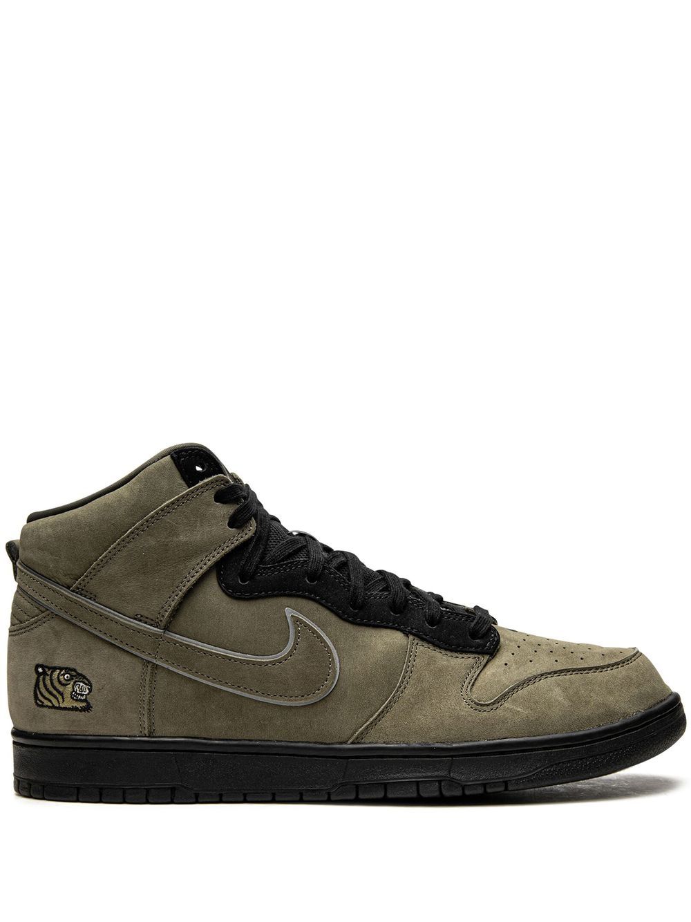 Nike X Soulgoods Sb Dunk High Sneakers In Green