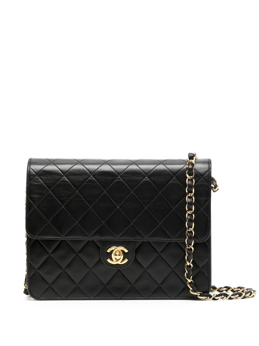 

CHANEL Pre-Owned 2000 small Classic Flap shoulder bag - Black