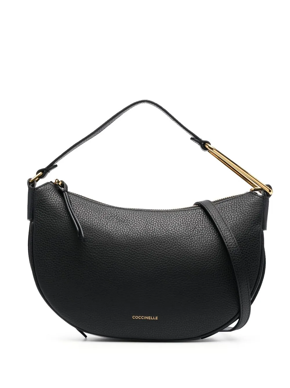 

Coccinelle Priscilla leather shoulder bag - Black