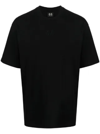44 LABEL GROUP Rear skull-print T-shirt | Black | FARFETCH TW