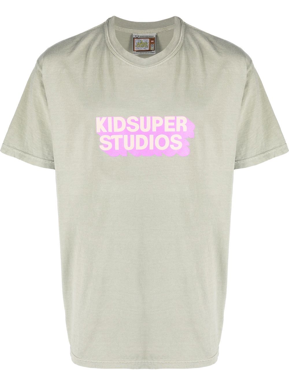 

KidSuper logo print cotton T-shirt - Green