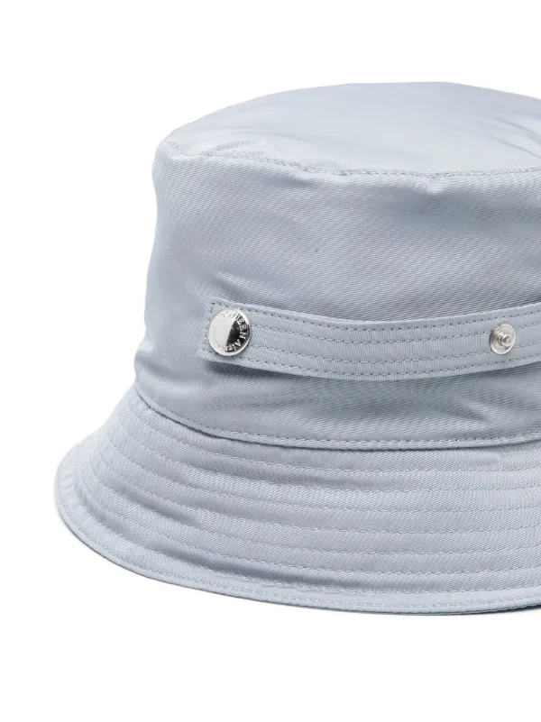 Alexander McQueen logo-print Bucket Hat | Grey | FARFETCH