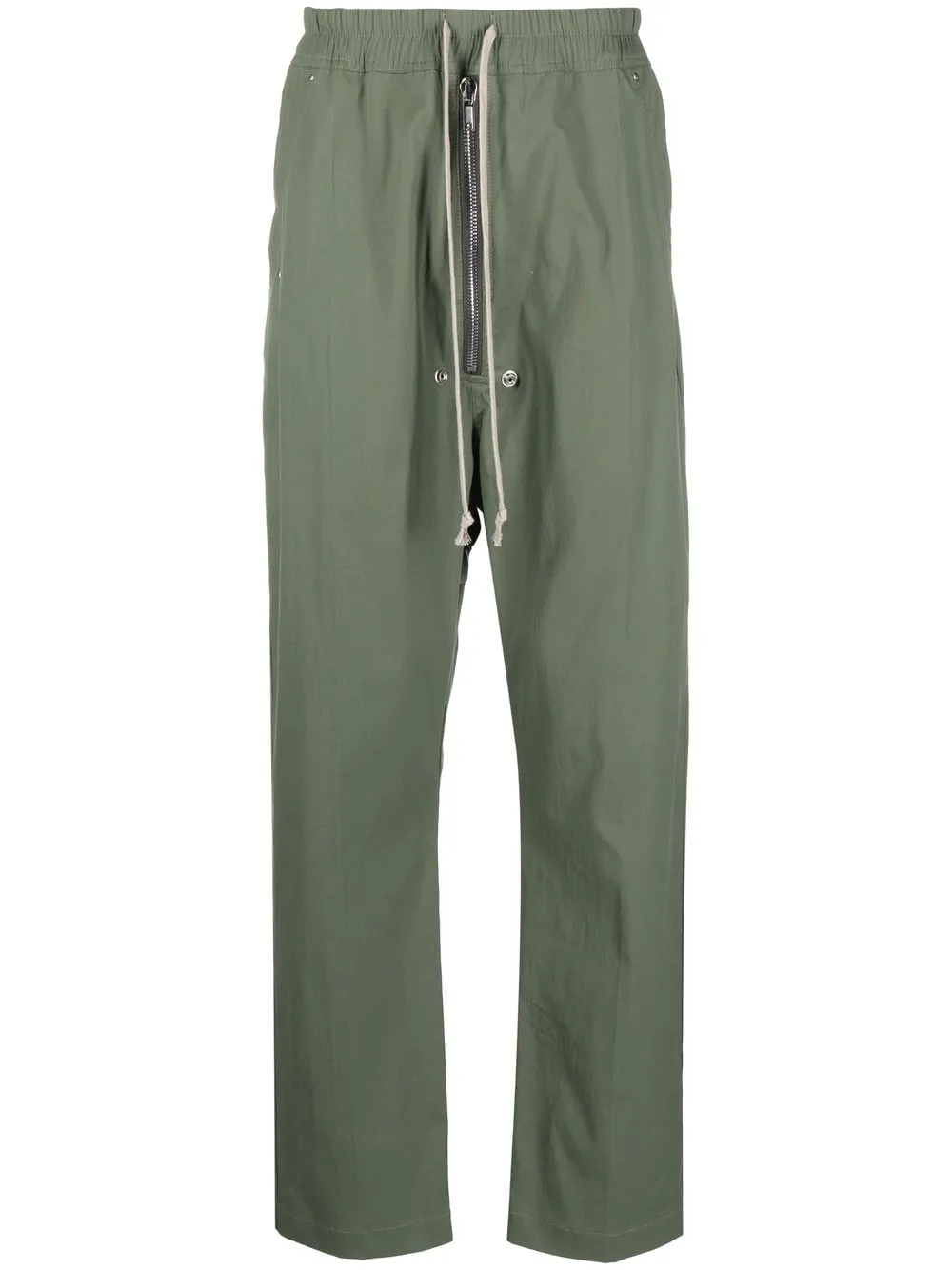 

Rick Owens drawstring straight-leg trousers - Green