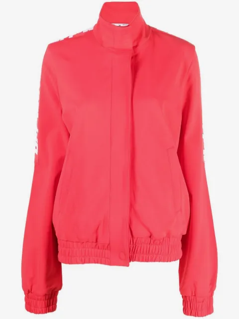 Off-White logo strap lightweight jacket