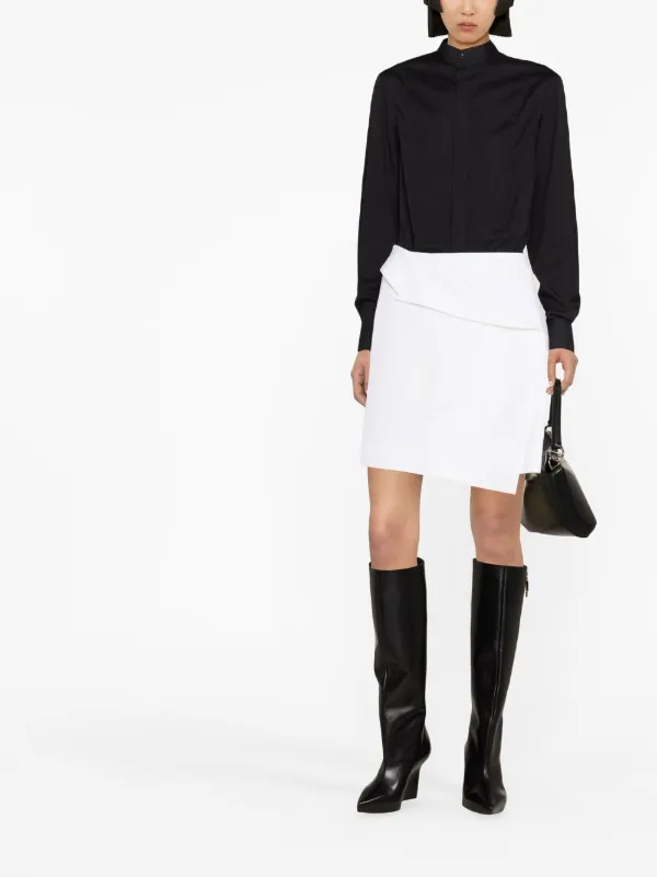 【関税&送料込】Alexander Mcqueen Asymmetrical Mini Skirt Alexander McQueen Asymmetric Mini Skirt | Black | FARFETCH