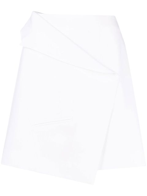 Alexander McQueen asymmetric miniskirt