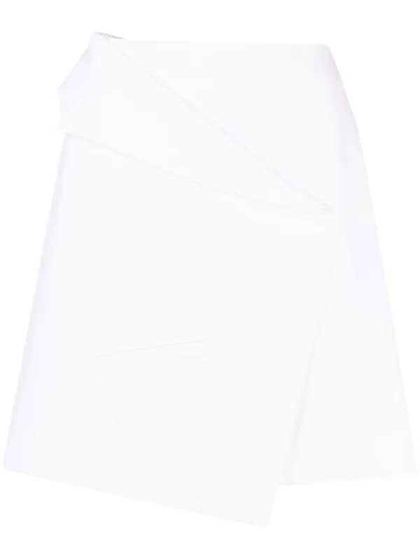 【関税&送料込】Alexander Mcqueen Asymmetrical Mini Skirt Alexander McQueen Asymmetric Mini Skirt | Black | FARFETCH
