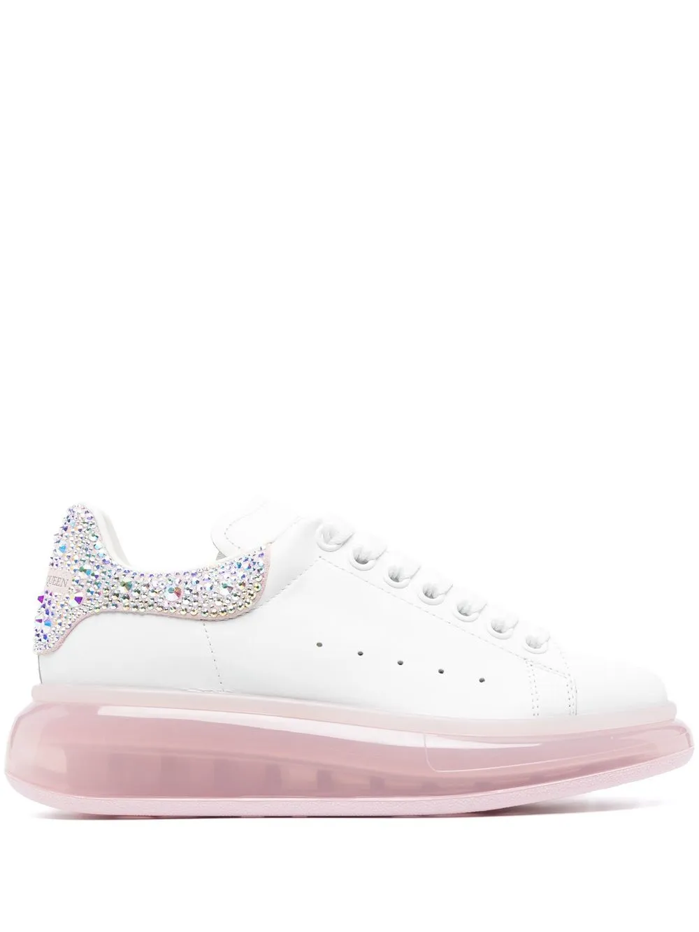 Alexander mcqueen crystal on sale shoes