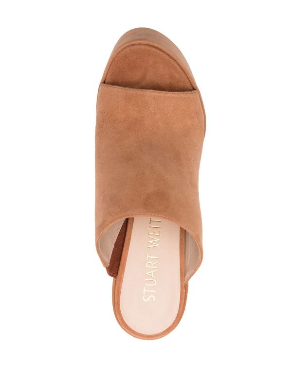 Stuart weitzman 2024 suede mules