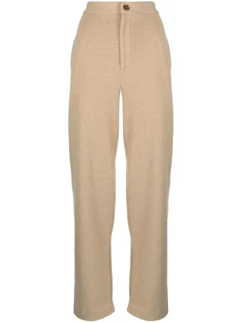 Vince high-waisted straight-leg trousers