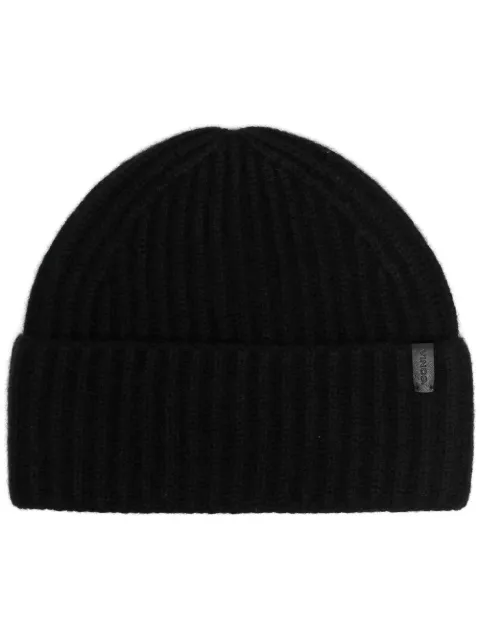 Vince gorro de cachemira tejido de canalé