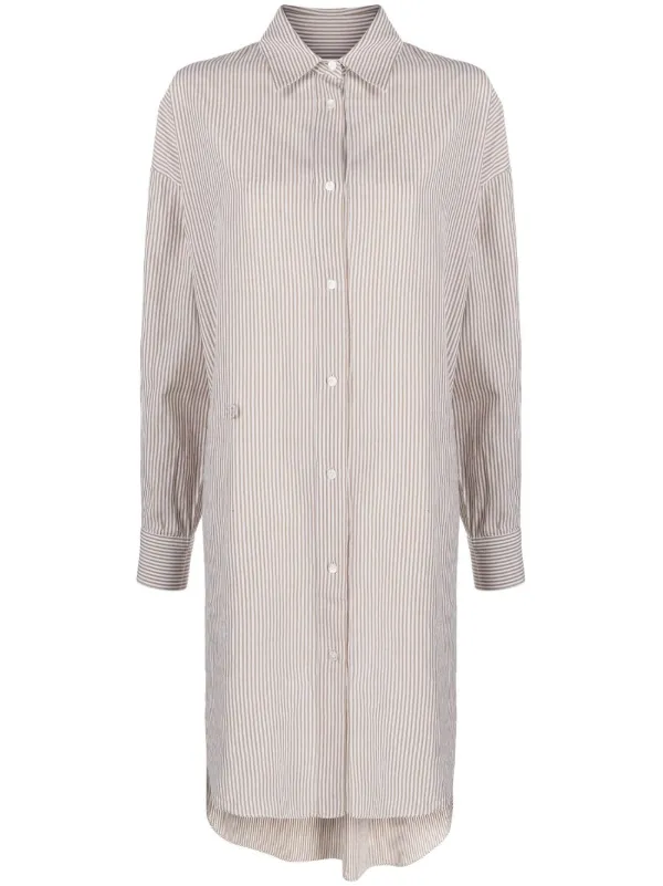MARANT ETOILE シャツドレス MARANT ÉTOILE Seen シャツドレス | ニュートラル | FARFETCH JP