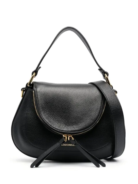 Coccinelle grained curve-edge tote bag